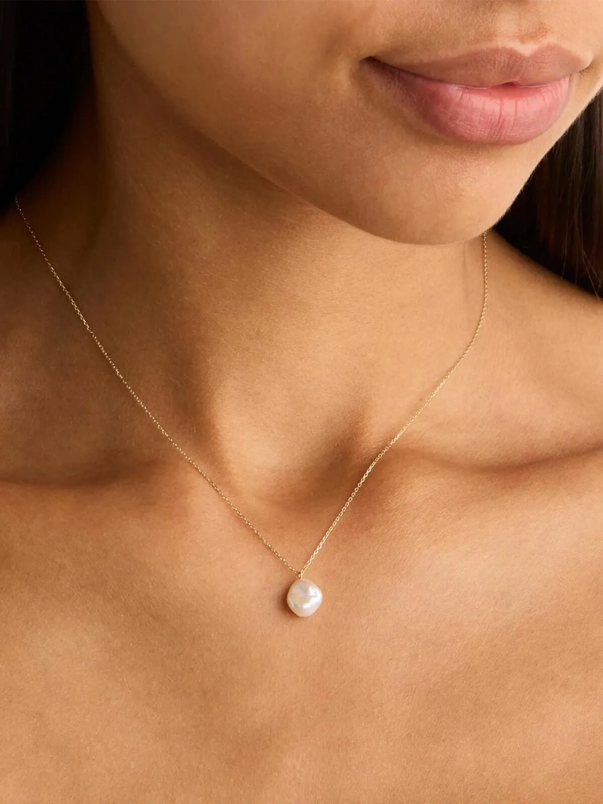 14k Gold Tranquility necklace