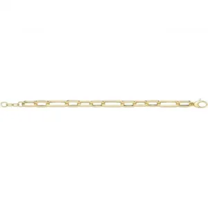9ct Yellow Gold Hollow Bracelet BR680