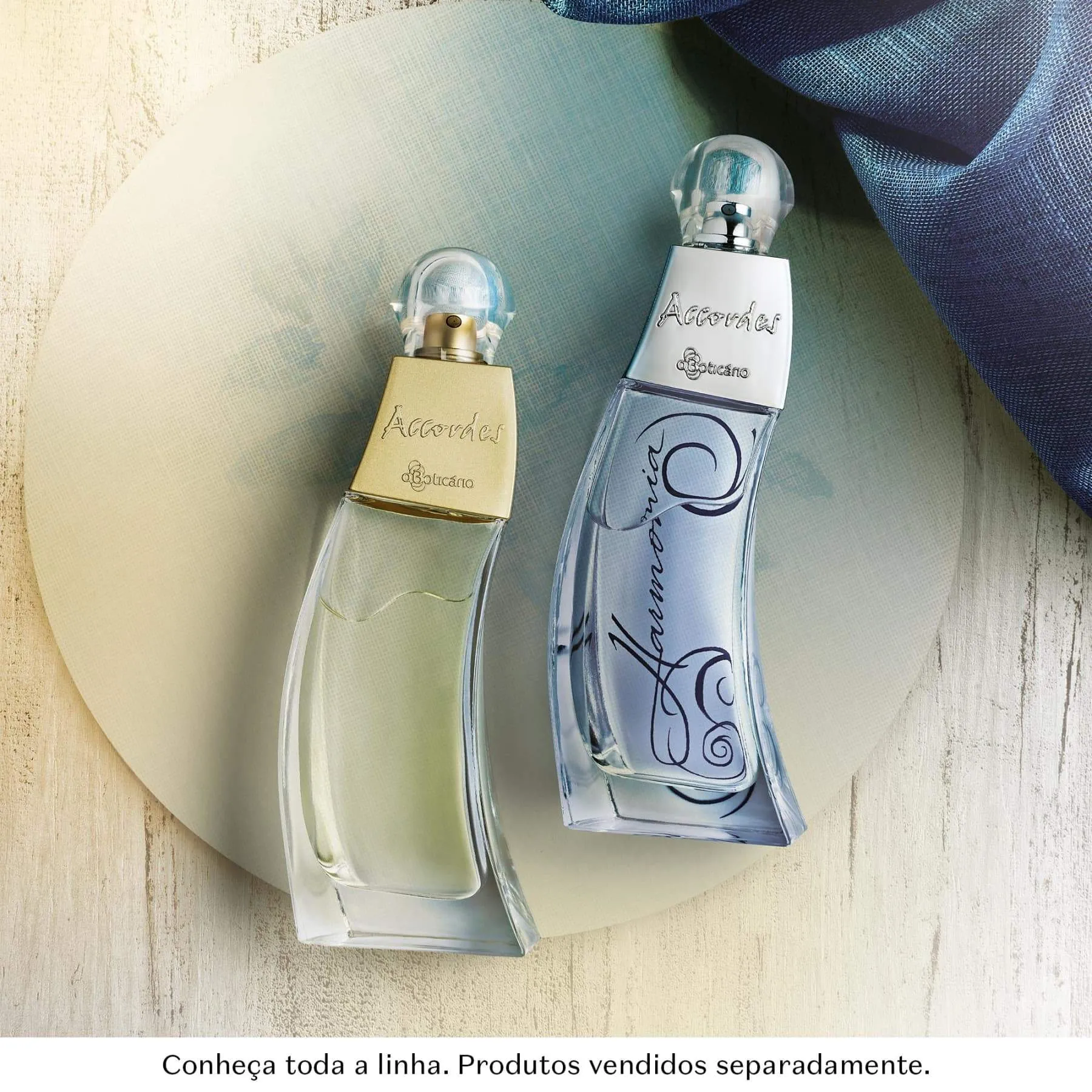 Accordes Deodorant Cologne 80ml - o Boticario