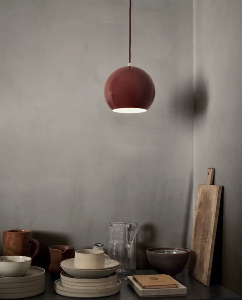 &Tradition | Topan Pendant Light in White Gloss