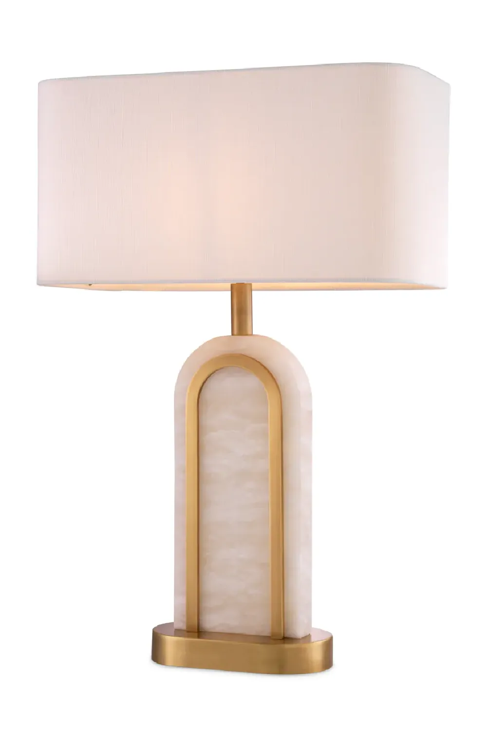 Arc Alabaster Table Lamp | Eichholtz Palladio