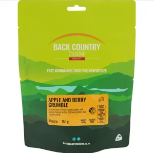 Back Country APPLE AND BERRY CRUMBLE