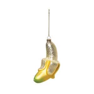 Banana Glass Ornament