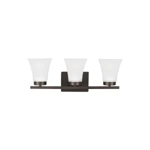 Bayfield 20 in. 3 Lights Vanity Light Bronze Finish