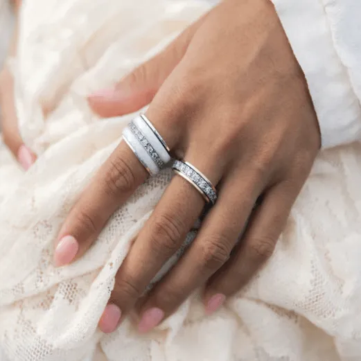 Beloved Sterling Silver Fidget Ring