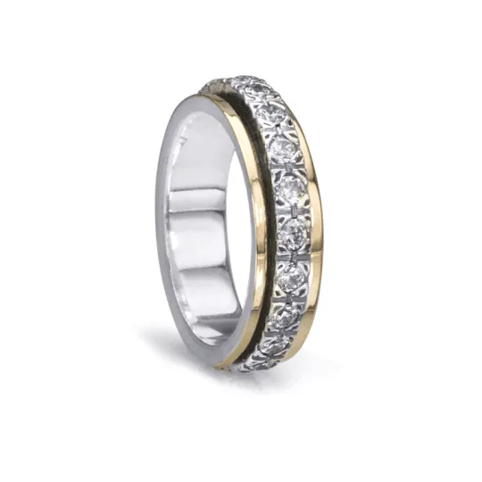 Beloved Sterling Silver Fidget Ring