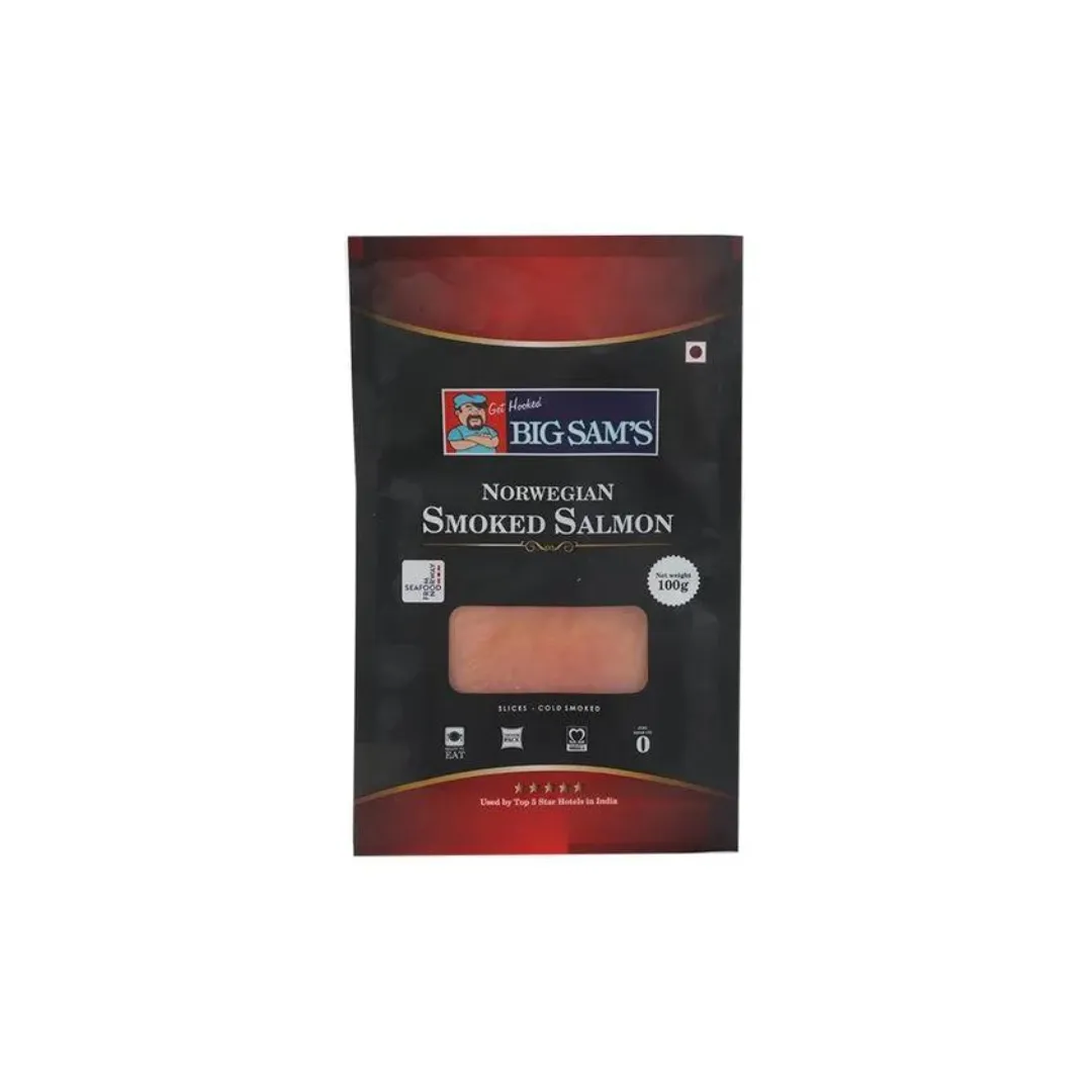 Big Sam's Smoked Salmon 100g – Premium Gourmet Smoked Salmon