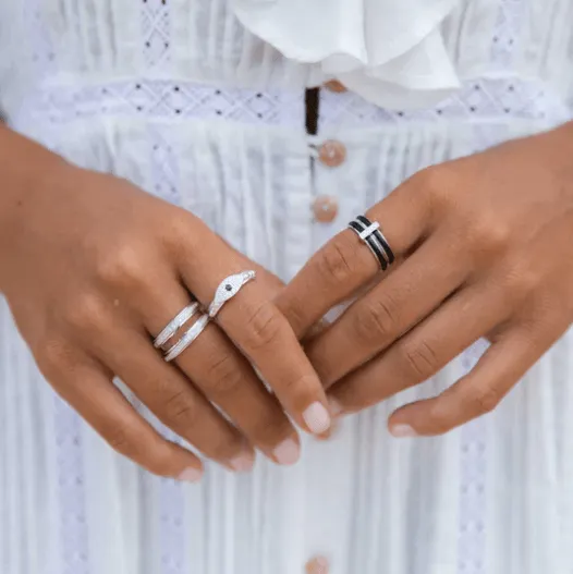 Blessed Sterling Silver Fidget Ring