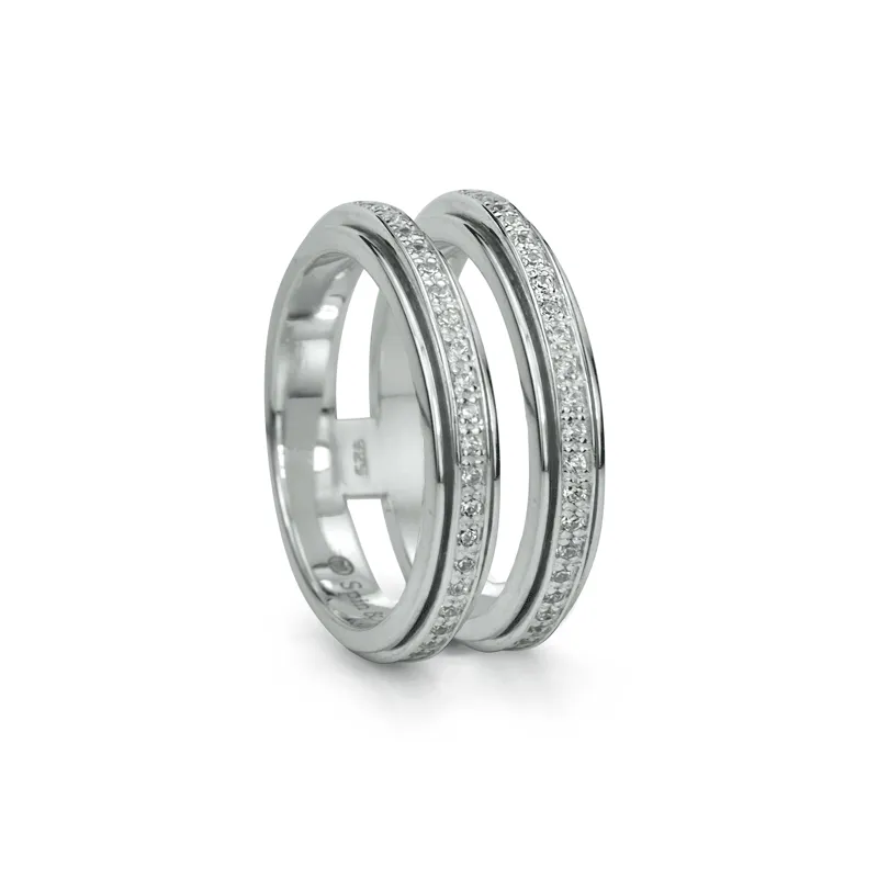 Blessed Sterling Silver Fidget Ring