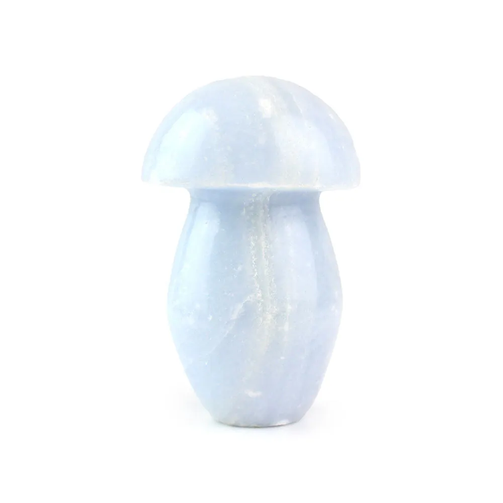 Blue Calcite Mushroom