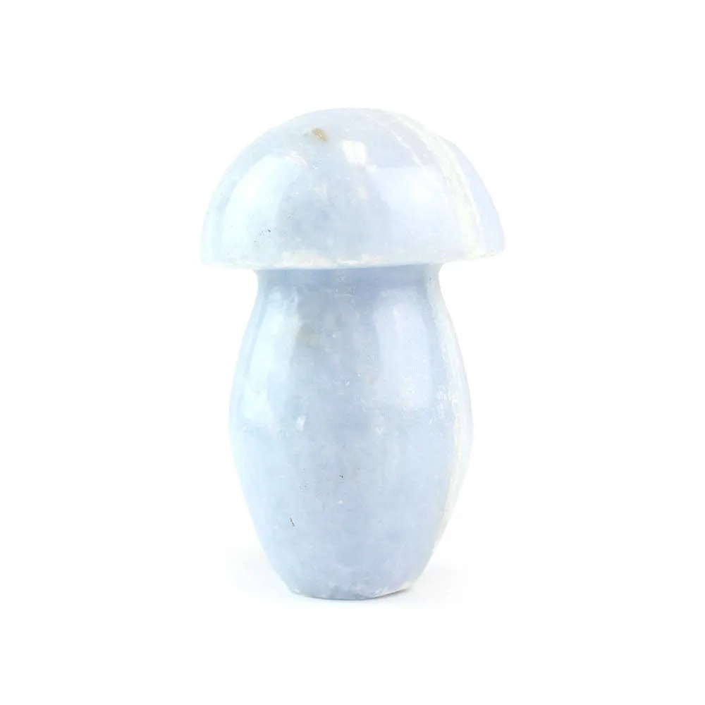 Blue Calcite Mushroom