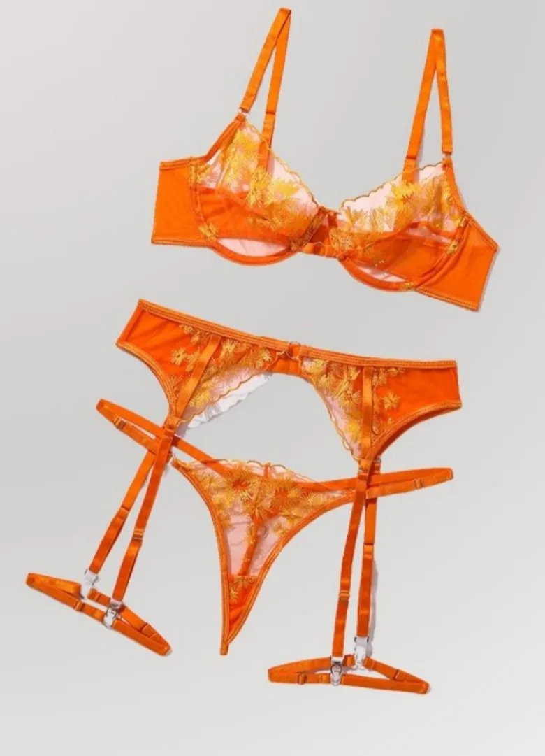 Bonfire Whispers Lingerie Set*