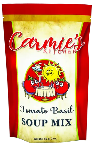 Carmie's Kitchen CK 272 Tomato Basil Soup Mix 2 oz