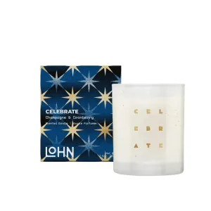 Celebrate Candle: Champagne & Cranberry