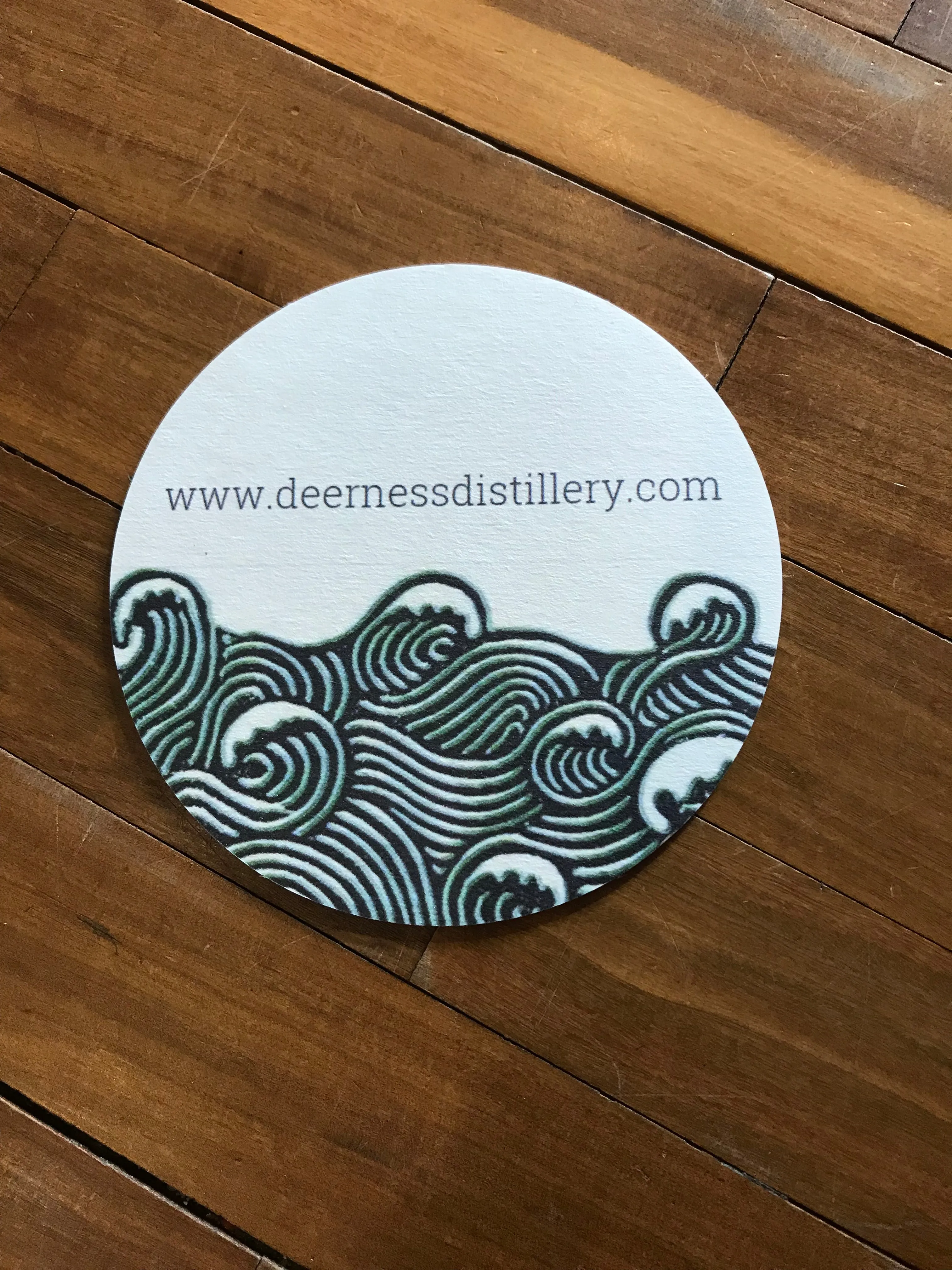 Deerness Distillery Gin - Sea Glass 20cl with gin mat