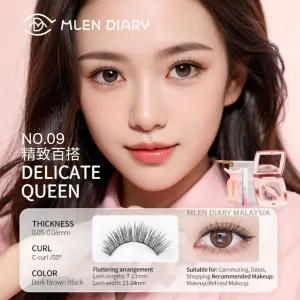 Delicate Queen MLEN DIARY Soft Magnetic Eyelashes 精致百搭