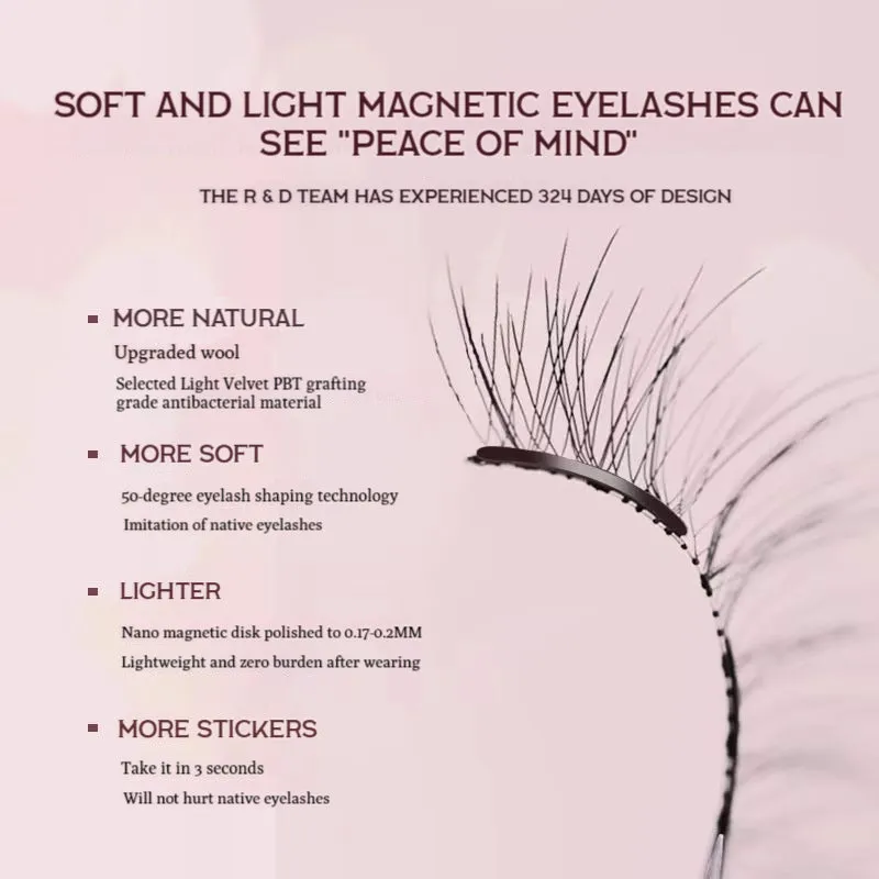 Delicate Queen MLEN DIARY Soft Magnetic Eyelashes 精致百搭