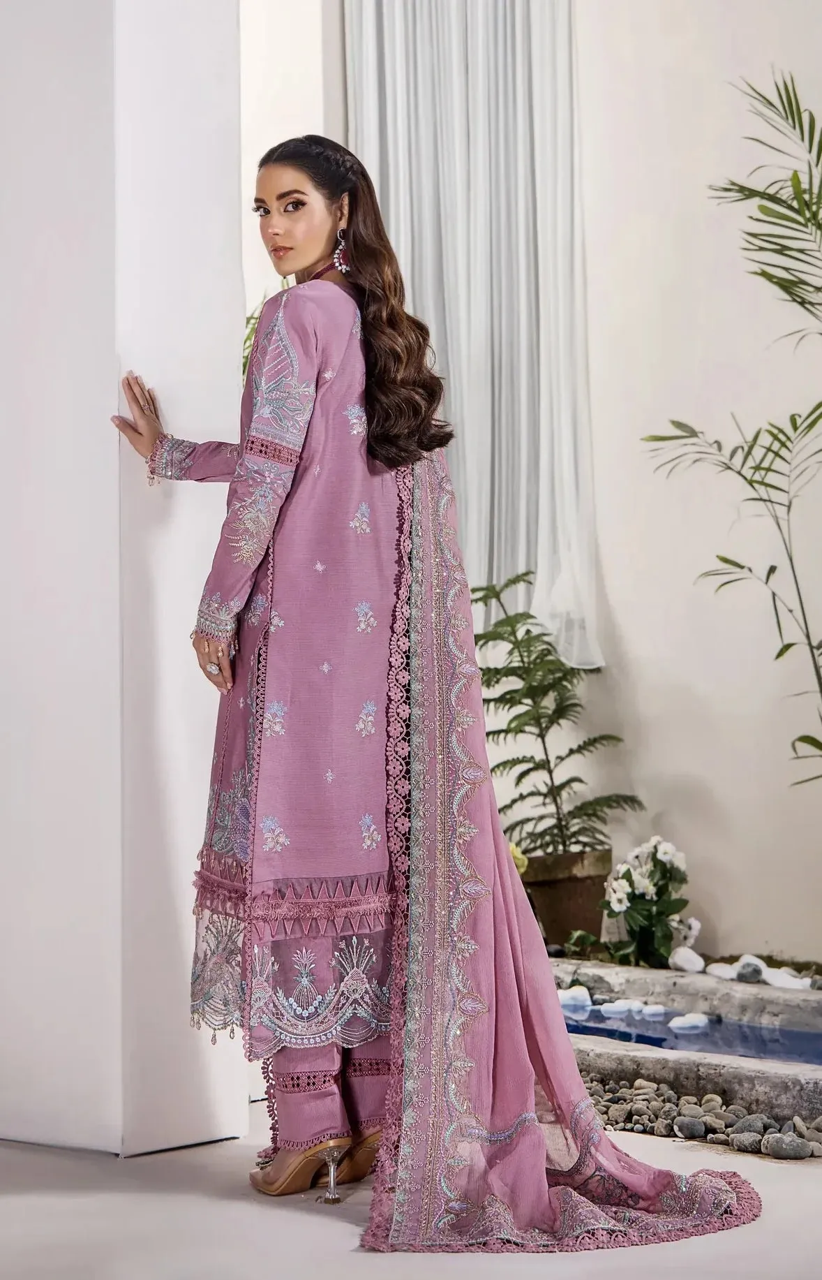 Desert Romance Lawn Unstitched 3 PCs