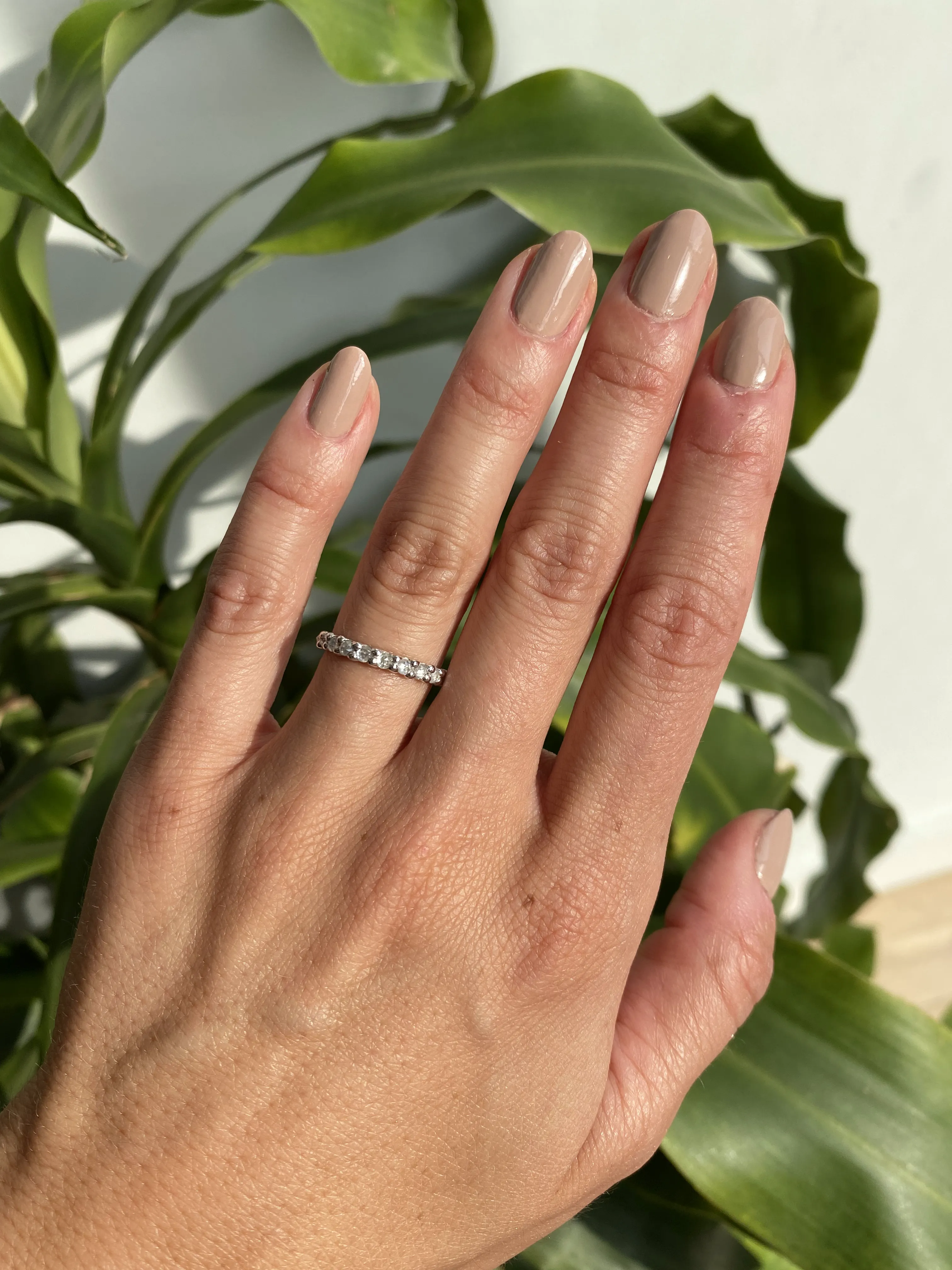 Dew / 2.3mm Rose Cut Diamond Ring