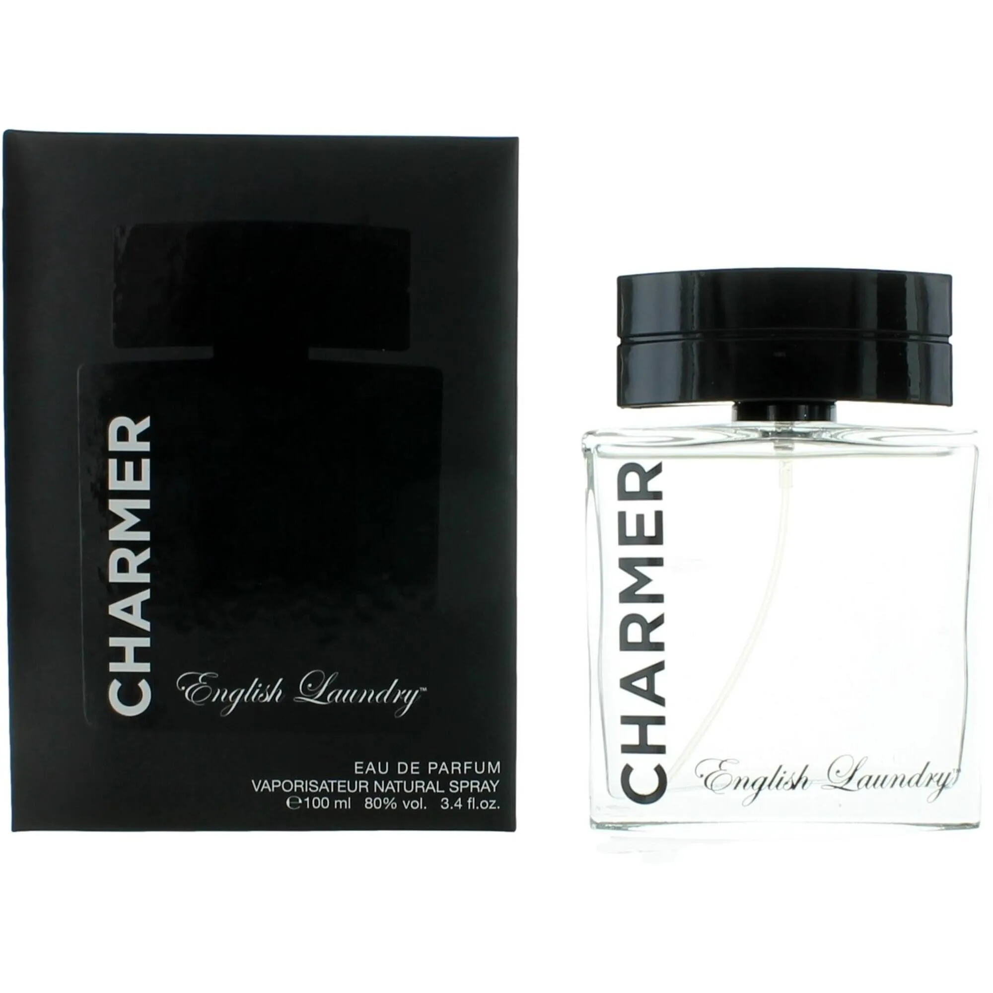 English Laundry Men's Eau De Parfum Spray - Charmer Refreshing Fragrance, 3.4 oz