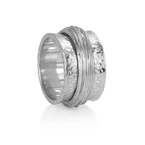 Essence Silver Spinner Ring
