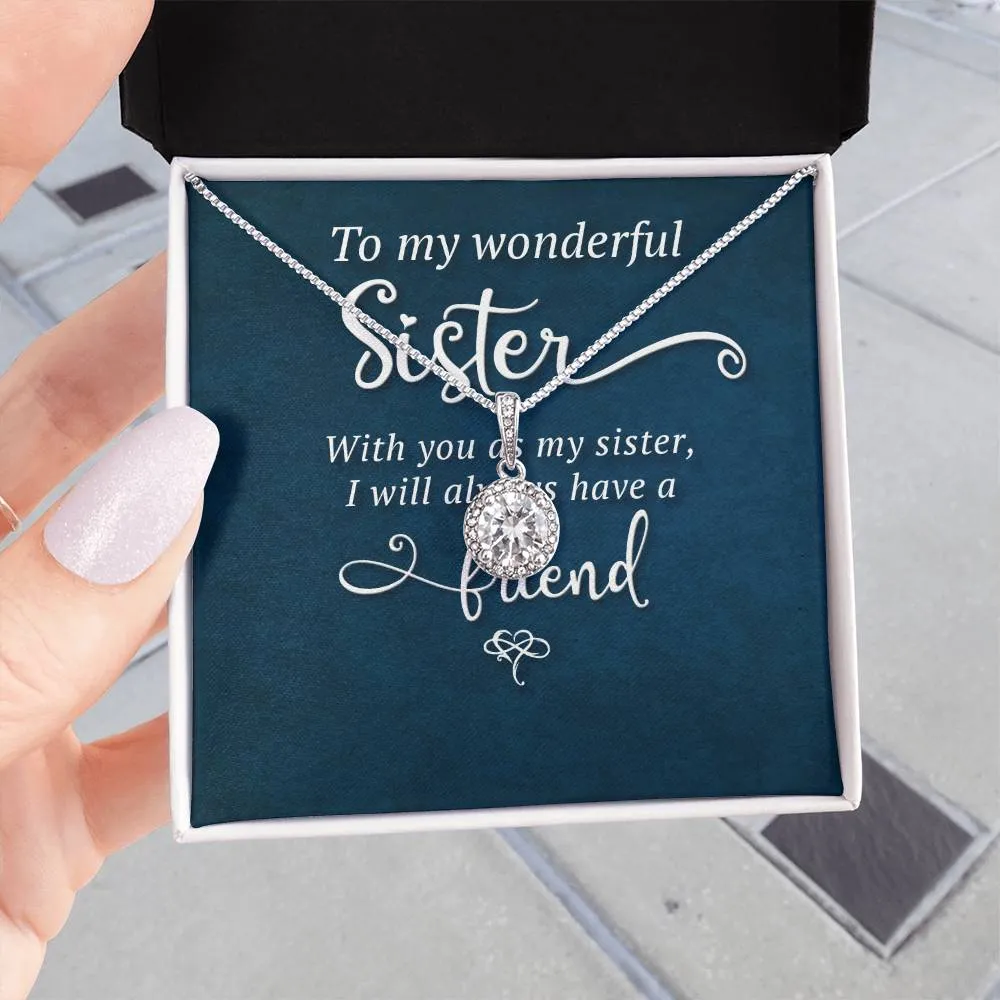 Eternal Hope Necklace, Sister gift, Gift for Sister, Sister necklace, best Sister gift, Sister gifts, Big sister, Christmas gift for Sister, Little sister, Sister Birthday Gift