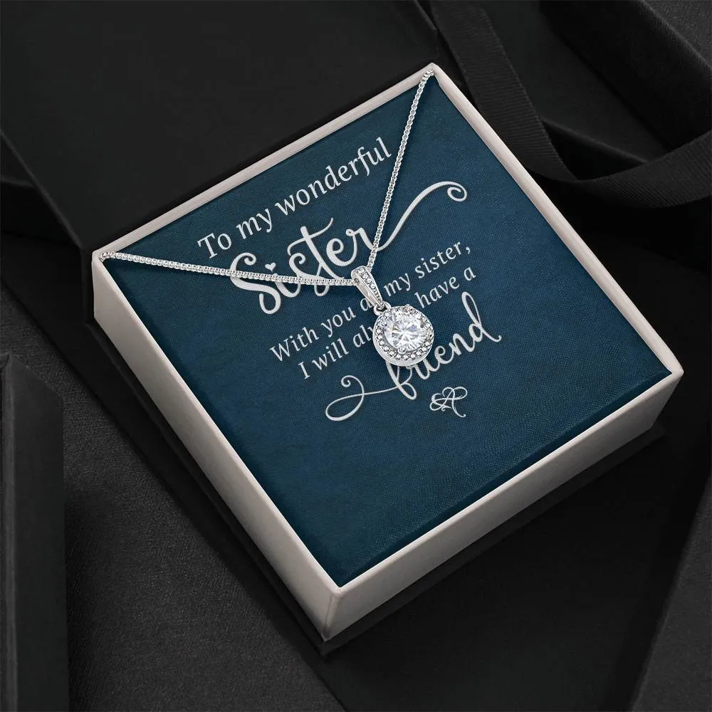 Eternal Hope Necklace, Sister gift, Gift for Sister, Sister necklace, best Sister gift, Sister gifts, Big sister, Christmas gift for Sister, Little sister, Sister Birthday Gift