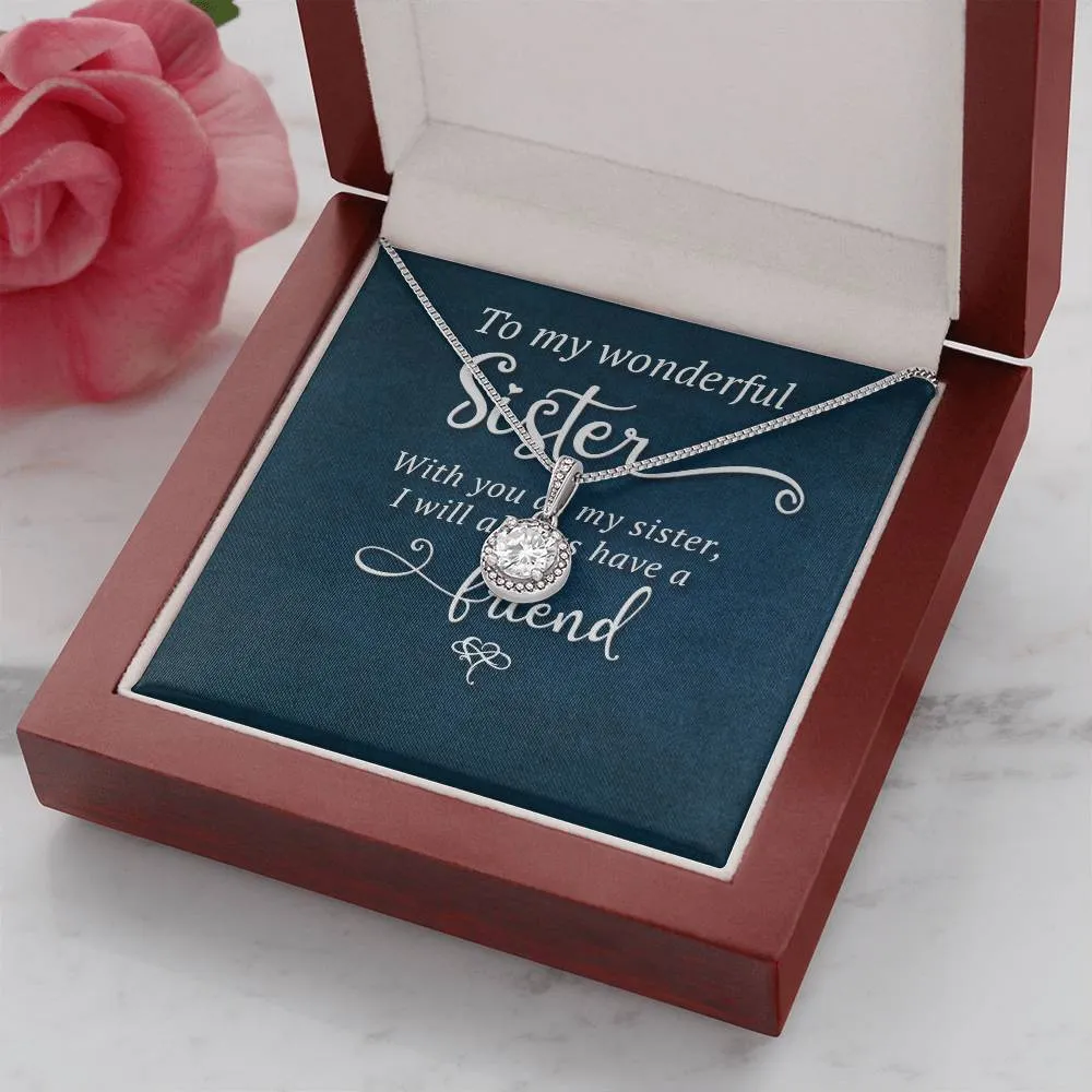 Eternal Hope Necklace, Sister gift, Gift for Sister, Sister necklace, best Sister gift, Sister gifts, Big sister, Christmas gift for Sister, Little sister, Sister Birthday Gift