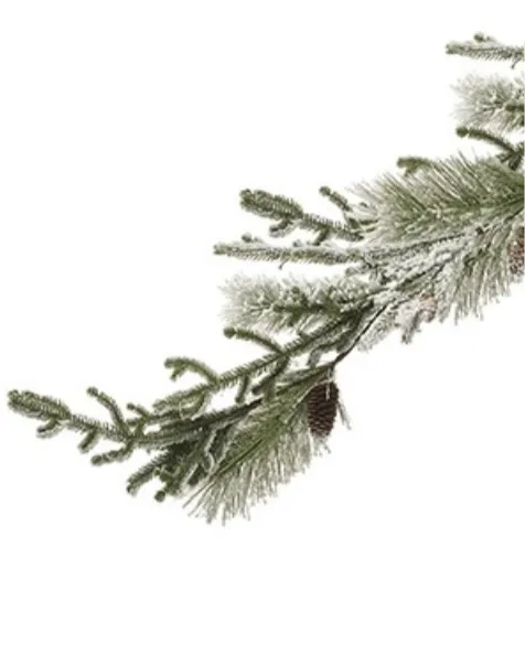 Faux Foliage - Spruce Snowy Norfolk Garland