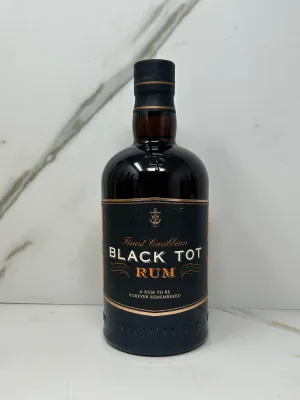 Finest Caribbean Black Tot Rum, Caribbean Blend, 750ml