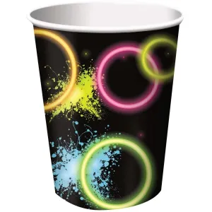 Glow Party - 9oz Paper Cups (8ct)