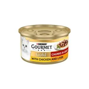 Gourmet Gold 85g Chicken & Liver Cat Food