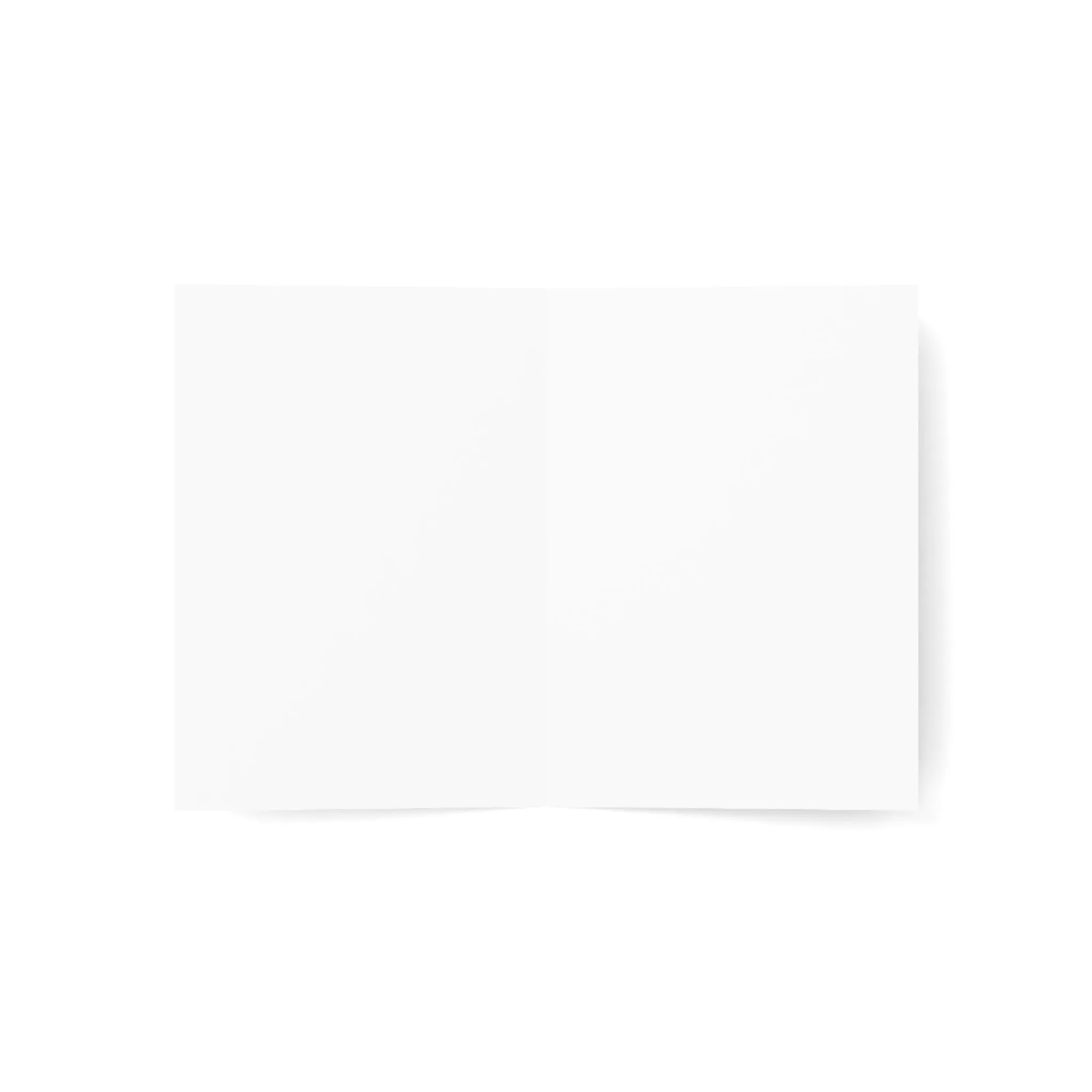 Greeting Cards - Jewish Star of David Winter Design "Celestial Glow"