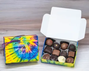 Happy Mother's Day Assorted Chocolates, Tie Dyed Box