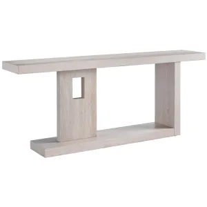 Herrero Console Table, Silver Lining