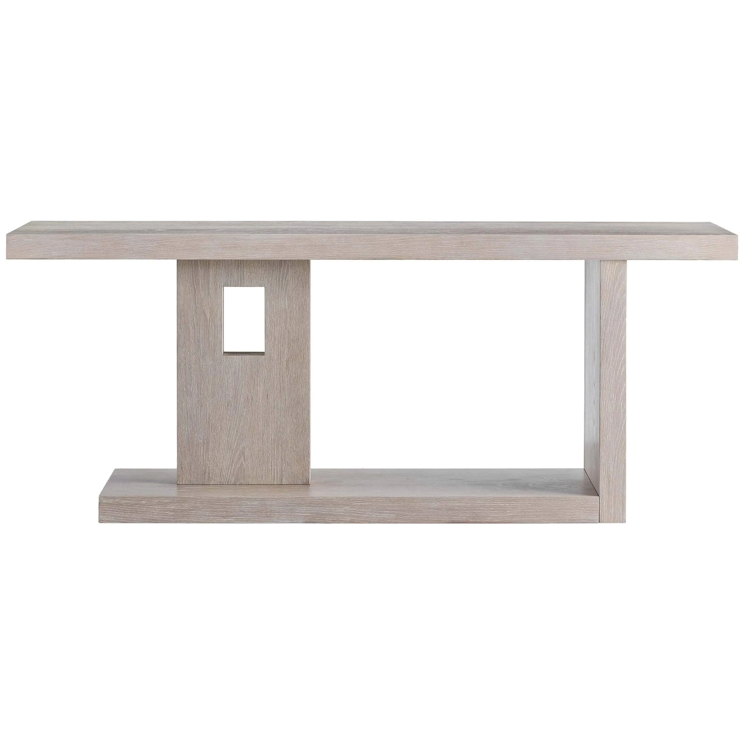 Herrero Console Table, Silver Lining