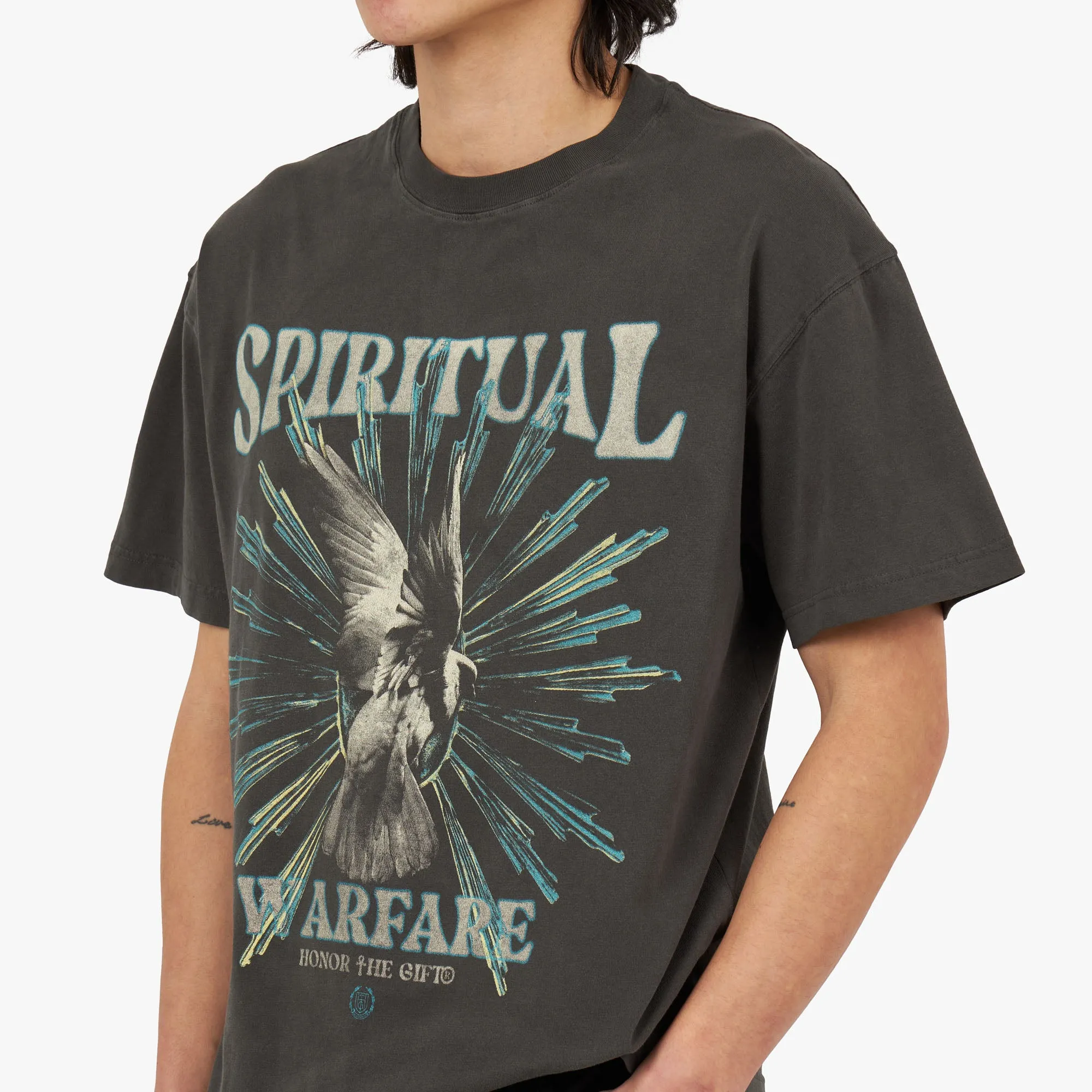 Honor The Gift Spiritual Conflict T-shirt / Black