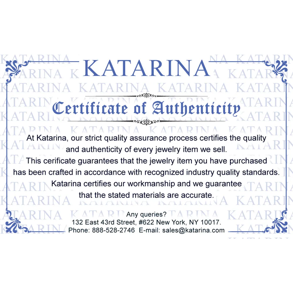 KATARINA 1 cttw Diamond Cluster Men's Ring
