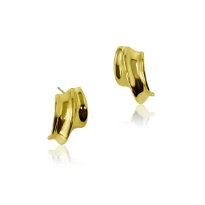 Kelly Golden Hoop Earrings