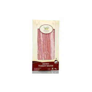 La Carne Smoked Turkey Bacon 180g – Premium Gourmet Turkey Bacon