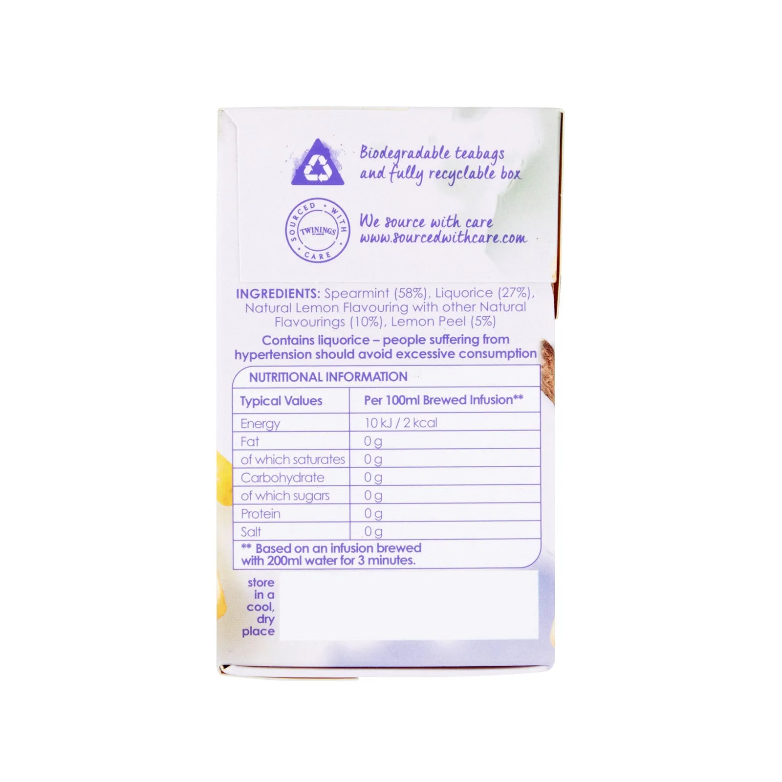 Liquorice & Spearmint - 20 Tea Bags