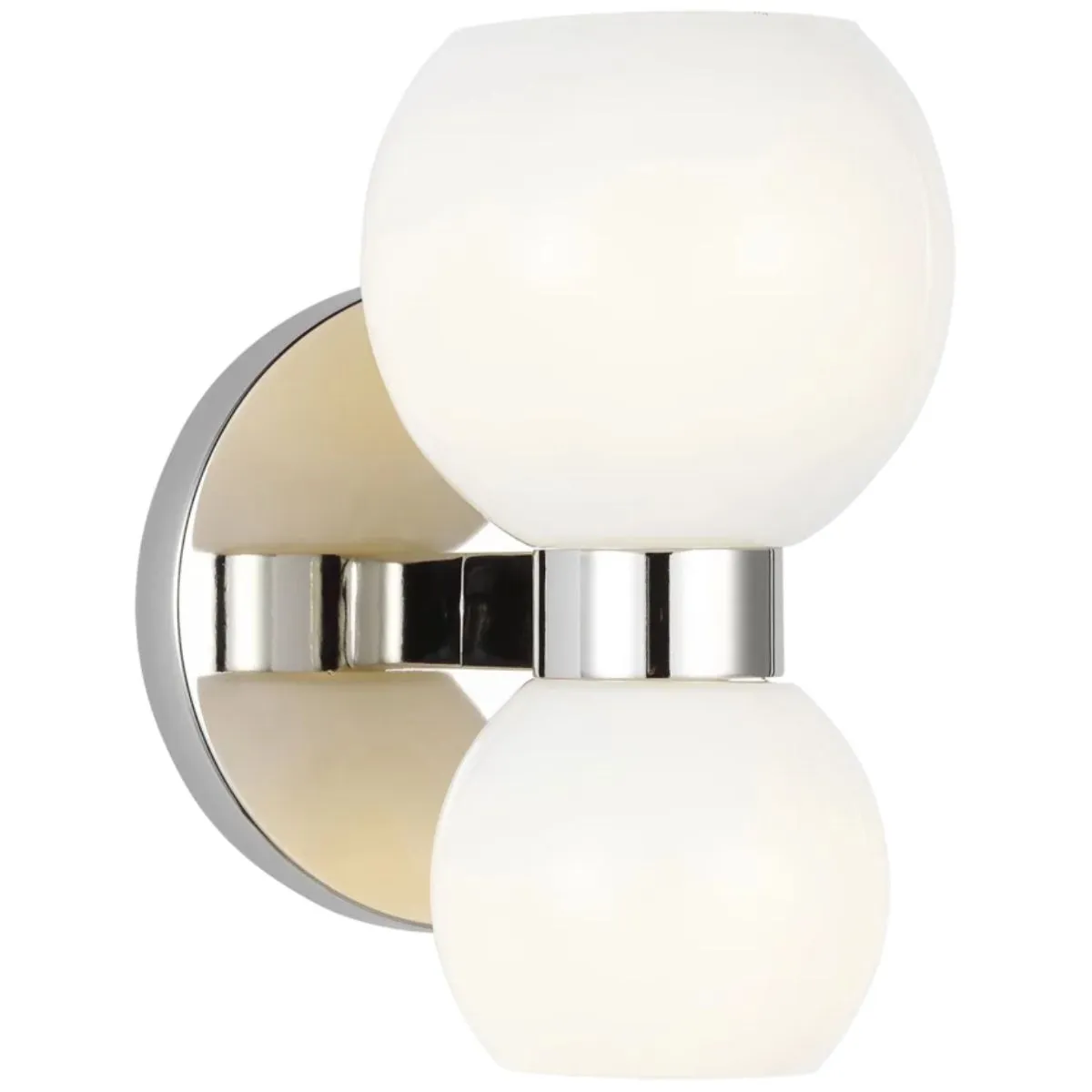Londyn 8 in. 2 lights Vanity Light Polished Nickel finish