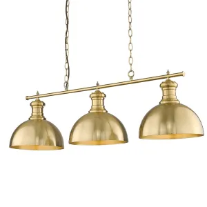 Lumiere 3 Light Chandelier Light Gold