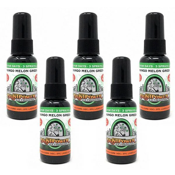 Mango Melon Green Air Freshener Bundle (5 Pack)