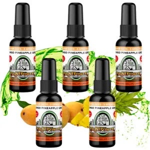 Mango Pineapple Green Air Freshener Bundle (5 Pack)
