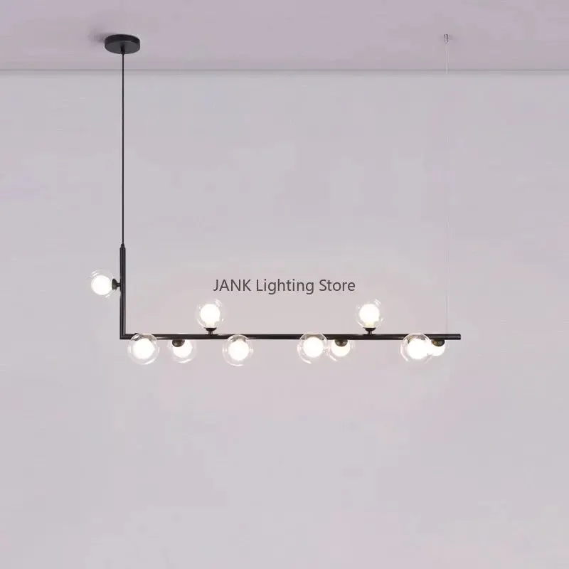 Mansion Nordic Double Glass Shade Pendant Light