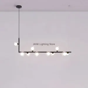 Mansion Nordic Double Glass Shade Pendant Light