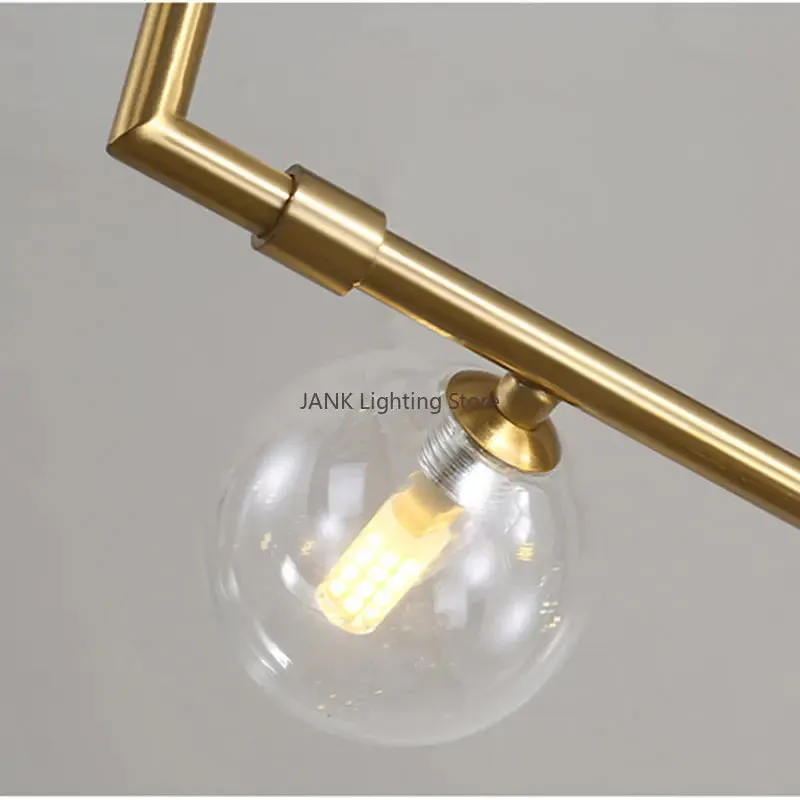 Mansion Nordic Double Glass Shade Pendant Light