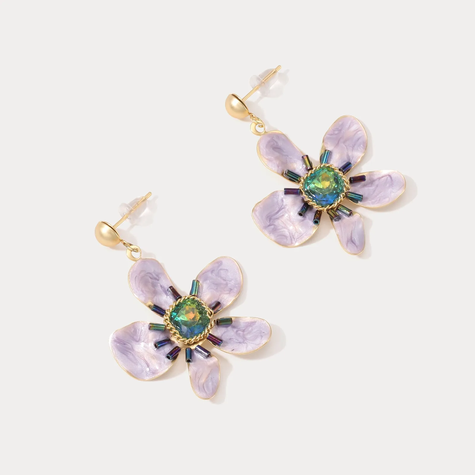 Misty Lilac Earrings