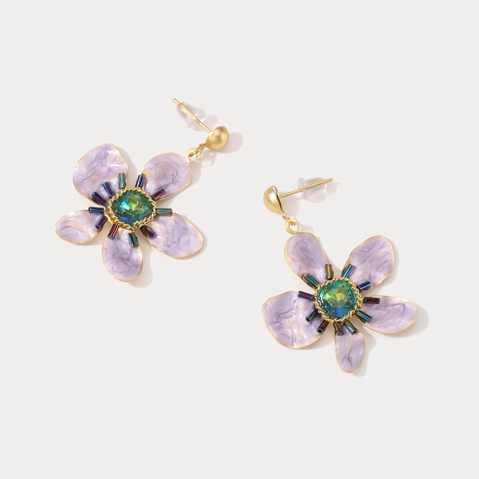 Misty Lilac Earrings